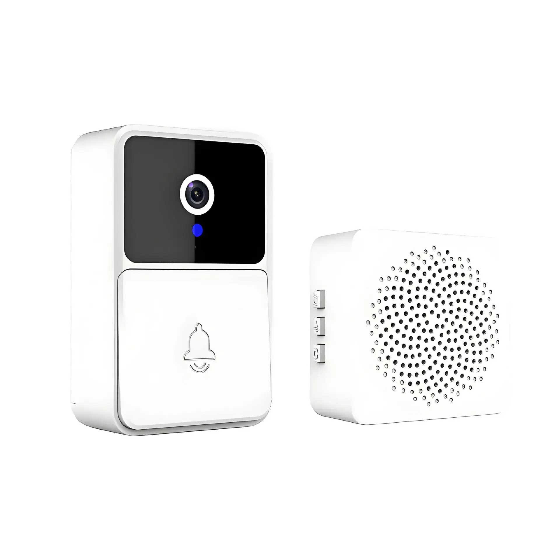 Smart doorbell, doorbell ringing, alarm, intercom, infrared night vision, high-definition, wireless