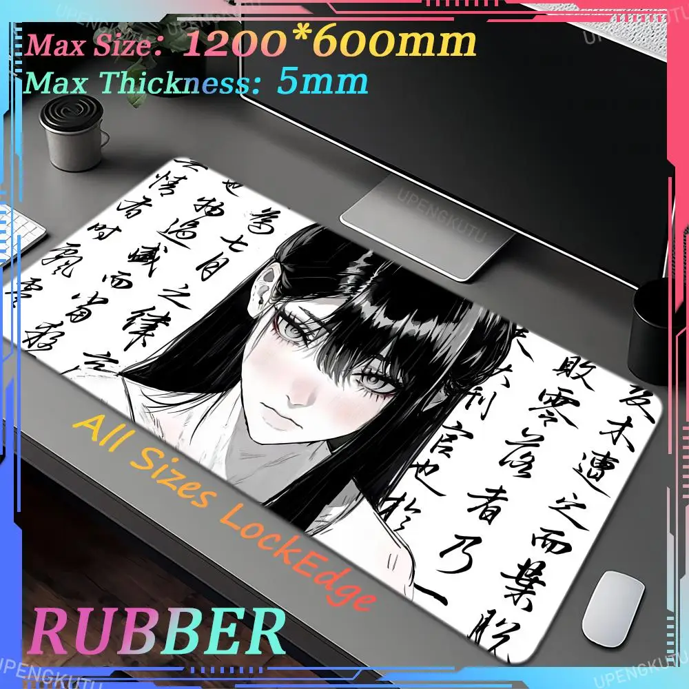 

Новинка, большой коврик для мыши zoepad в китайском стиле для девушек, размер XXL, резиновый коврик для клавиатуры в стиле аниме, милый Настольный коврик, Настольный коврик, коврик для мыши с застежкой по краям