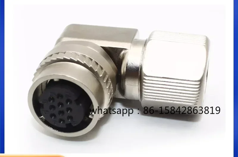 5pcs Motor Encoder Plug SM10S Brake Connector MR-BKCNS1 2 Core 10 Core DDK