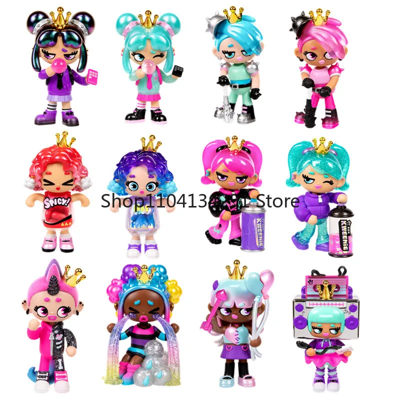 

Original XOX KWENEIE Mysterious Ghost Night Doll Handmade Fun Series Full Set Blind Box Doll Girl Toy Collection Ornament