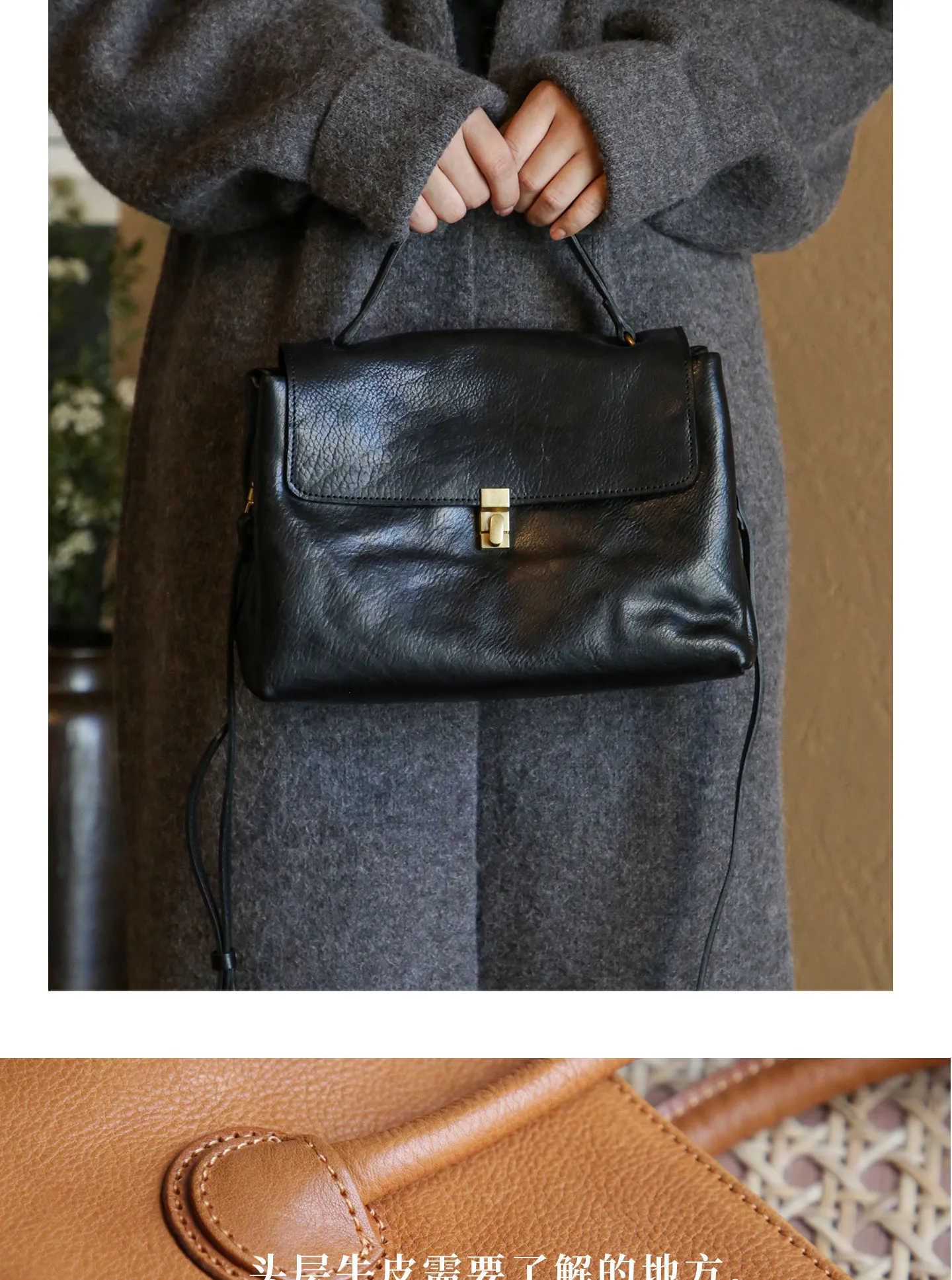 PNDME Fashion Organizers handgefertigte Damenhandtasche aus Rindsleder der ersten Schicht, Vintage-Reisetasche, Party-Luxus-Umhängetasche aus echtem Leder – Detail 16