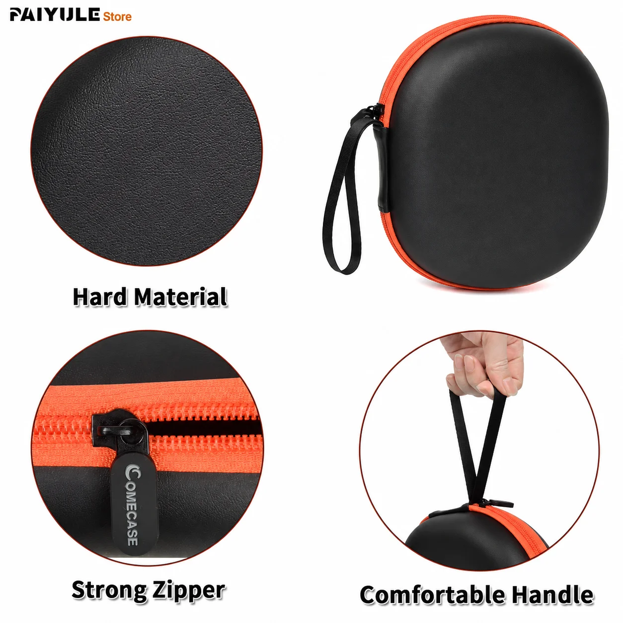 Hard Case Compatible with JBL Tune 770NC/ Live 770NC/ 720BT/ 660NC/ 650BT/ 670NC/ 710BT/ 760NC (Box Only) - view 4