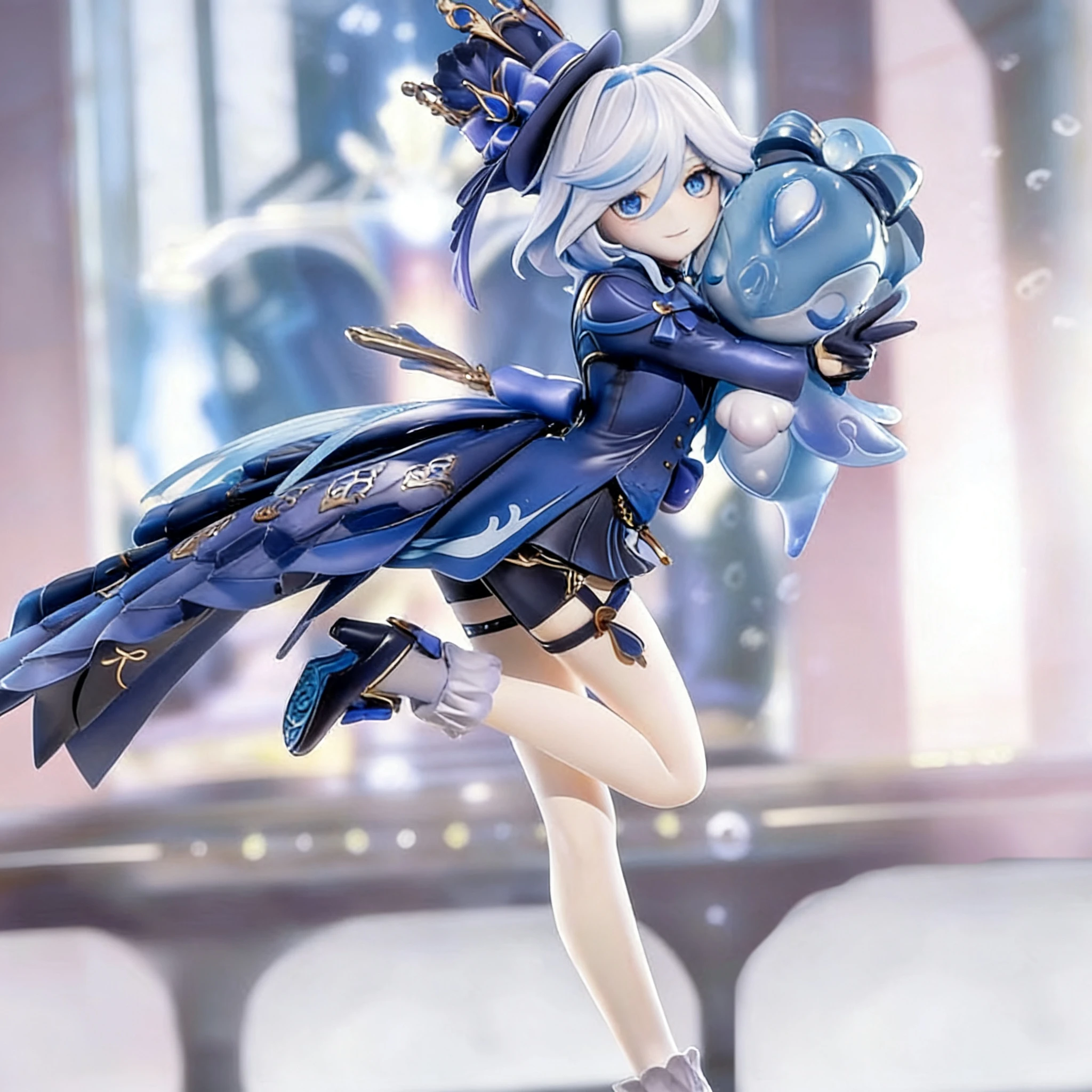 

Genshin Impact Furina Figure Hydro Archon Can move PVC Collectible Beautiful Girl Anime Figurine Desktop Case Decor Model Toys