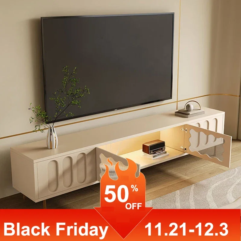 

Wall Mount Modern TV Stands White Formovie Height Pedestal Home TV Stands Flat Screen Mueble Tv Madera Natural Replica Furniture