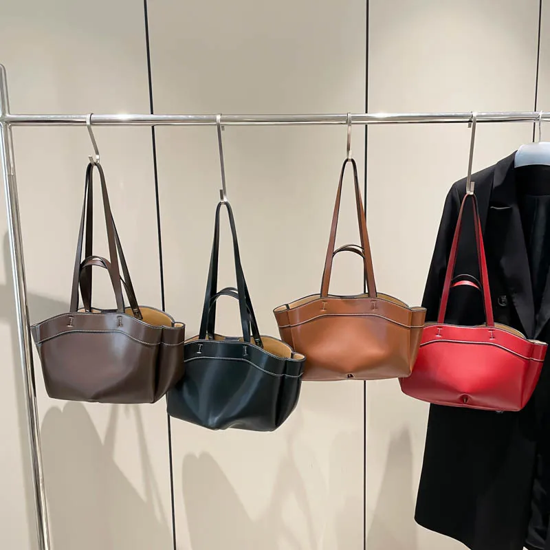 Fashion Leather Large Capacity Women Handbags Designer Letters Shoulder Crossbody Bags Luxury Big Shopper Women Tote Bag Shopper