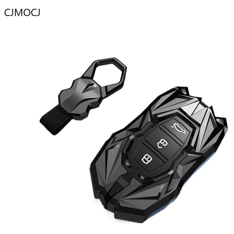 For BYD Song Han EV Qin Plus DM-i Dolphin G6 Tang E5 Surui F3 Yuan Pro Key Case Cover, Key Fob Shell, Keychain, BYD Accessories