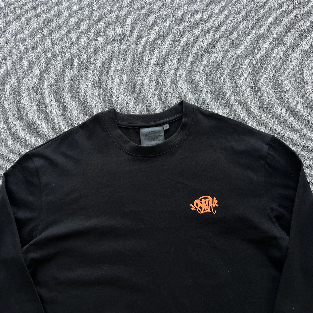 

Модная футболка с круглым вырезом и длинным рукавом, повседневная, свободного кроя, с принтом, молодежная, хлопковая, для осеннего сезона