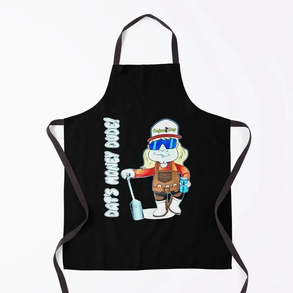 

Dat's Money Dude! Apron For Girl Men'ss for women with pocket kitchen woman Apron