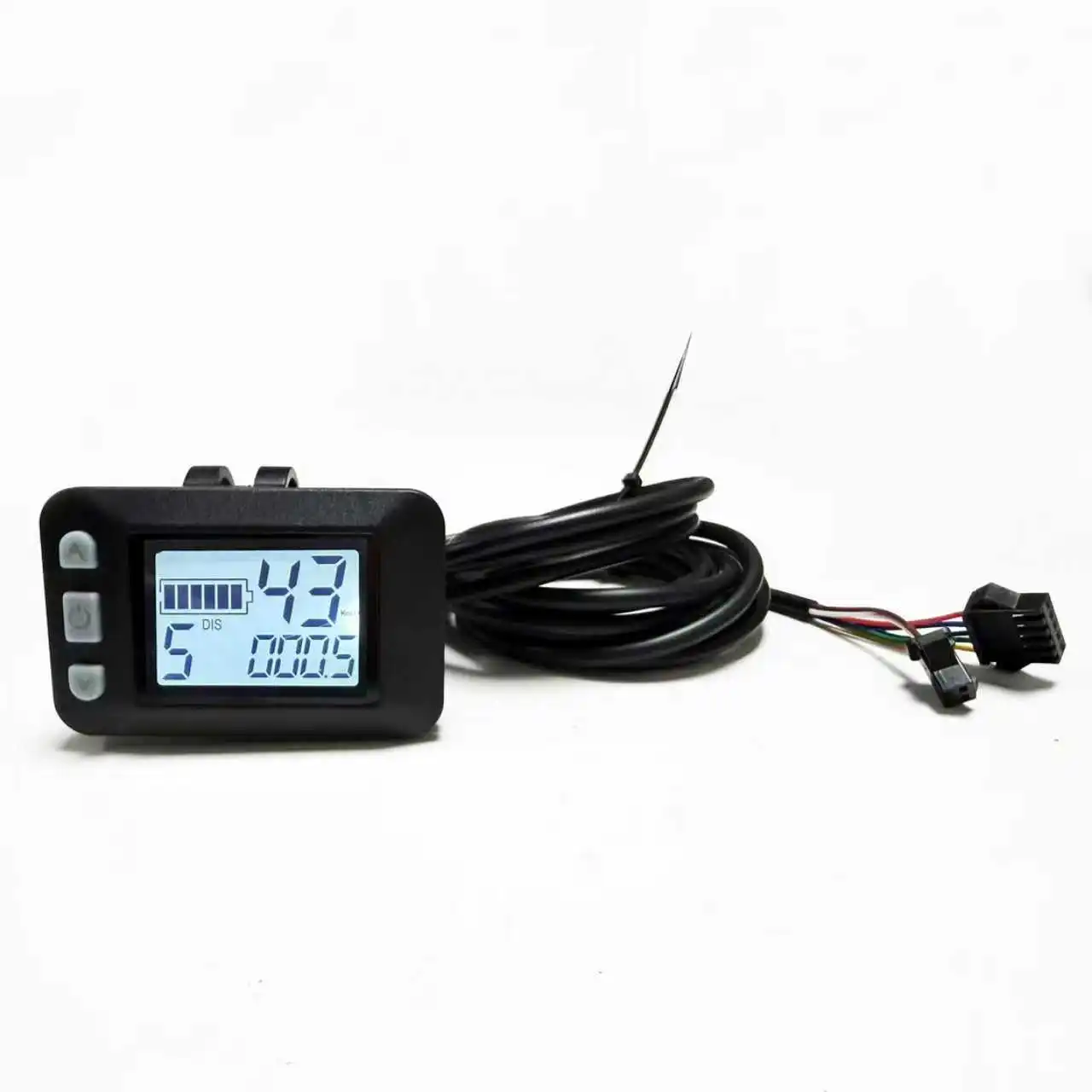 DC 24V 36V 48V 60V E-Bike LCD-Display P3 LCD oder HK811 Display für UART NO.2 Serielles Kommunikationsprotokoll 22,2mm Lenker – Detail 6