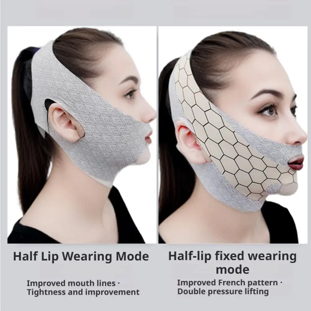 Women Face Slimming Bandage V Line Face Shaper Chin Cheek Lift Up Belt Anti Wrinkle Band Facial Massager Beauty Skin Care Tools