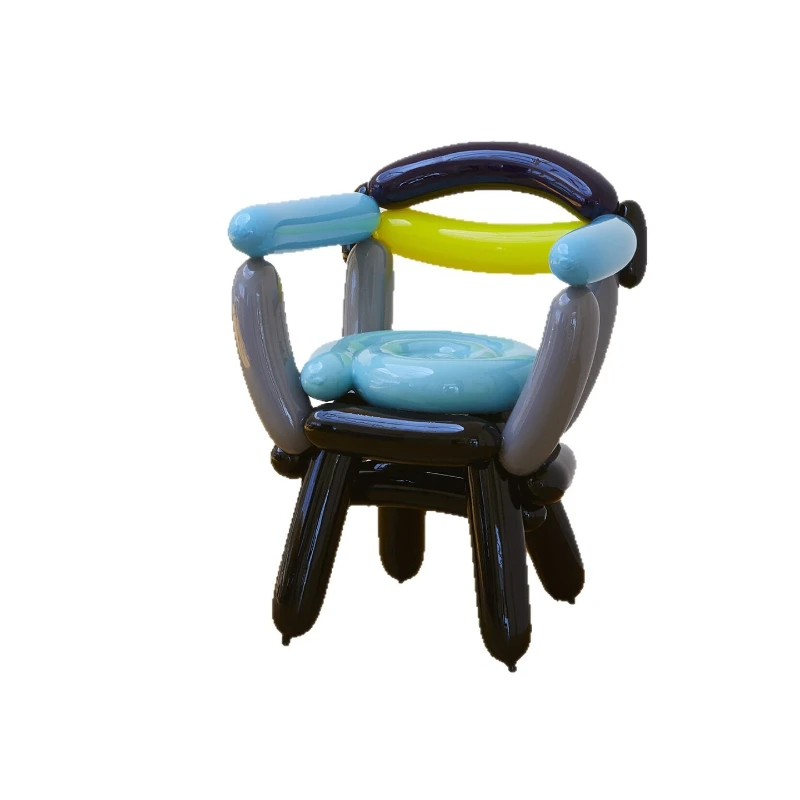 Italian light luxury designer creative balloon chair Internet celebrity art fiberglass leisure chair single chair