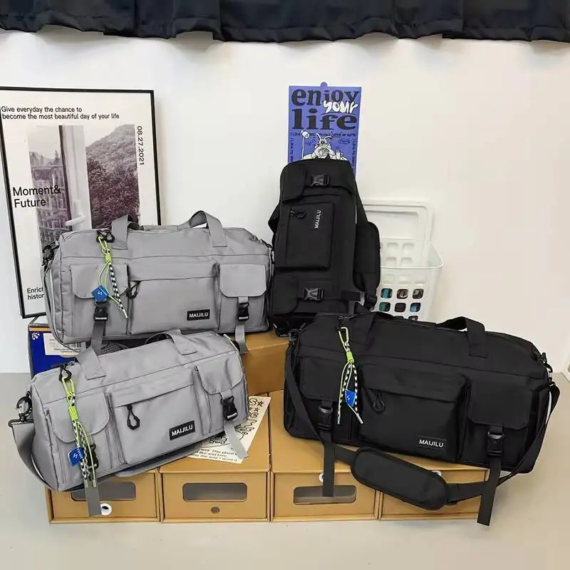 

Sports Gym Bag Travel Dry Wet Handbags Female Swimming Shoulder Crossbody Fitness Outdoor Waterproof Travel Bag Weekender Duffel