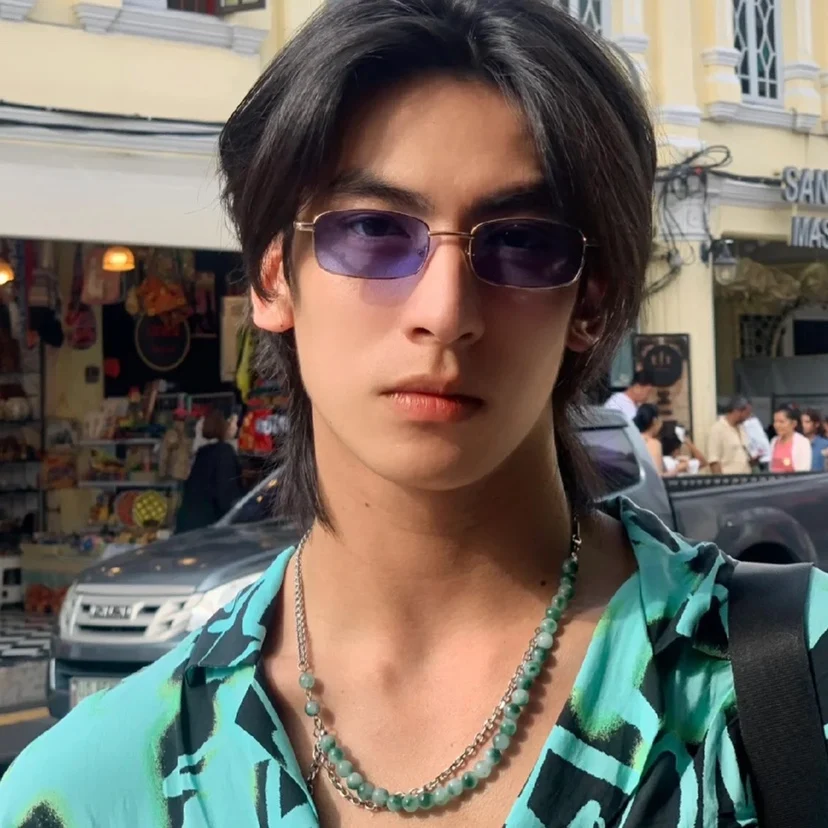 

Purple Retro Men's Personality High-grade Sunglasses Summer Girl's Driving Sun Glasses Outdoor Sports MJ0729