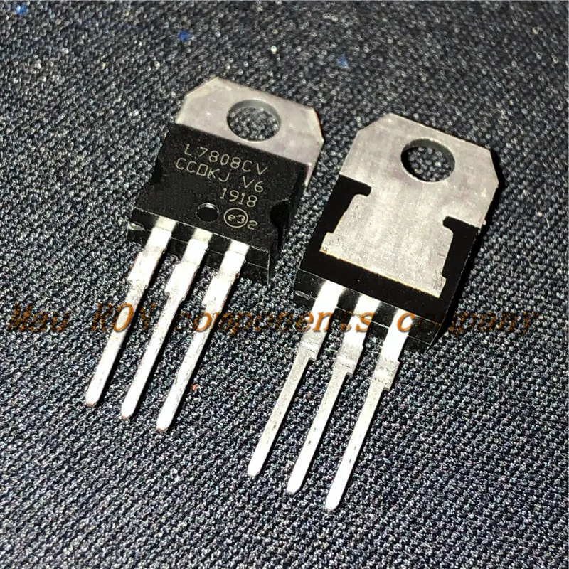 10PCS/LOT   L7808CV TO220 L7808 TO-220 7808 LM7808 MC7808 stabilivolt voltage-regulator tube New original  In Stock