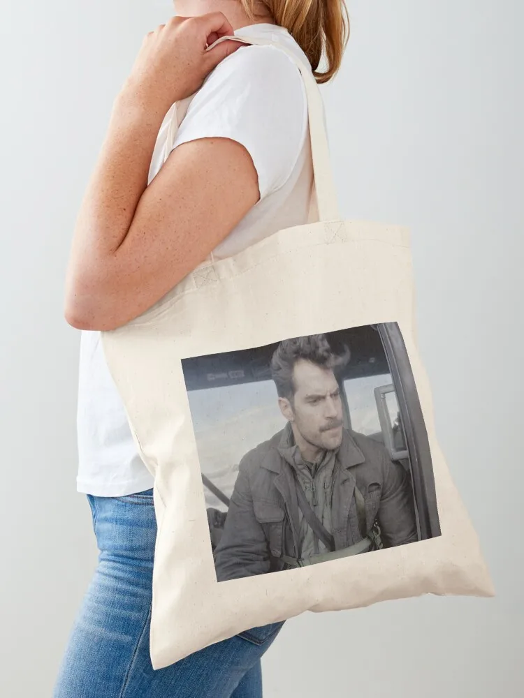 Agent Walker Tote Bag reusable shopping bag custom canvas bag