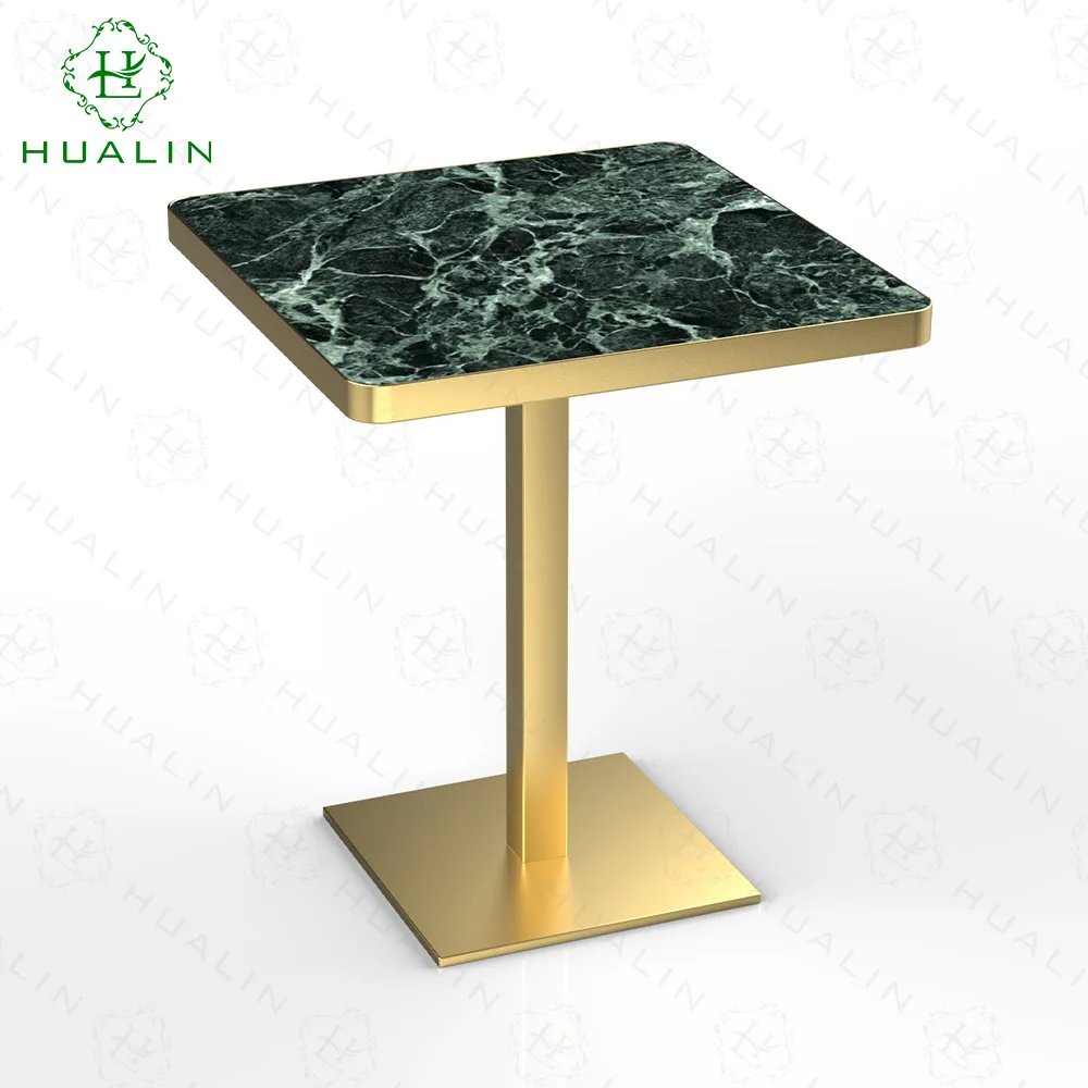 Star-rated Banquet Hall Anti-scalding Thickened Rock Slab Rectangular Special Dining Table Villa Light Luxury Natural Luxury Sto