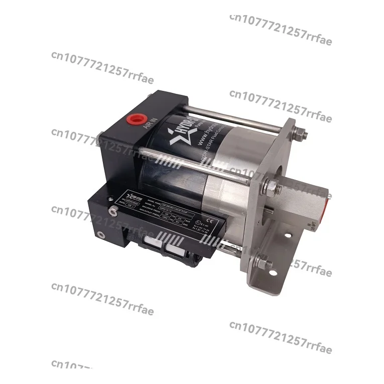 AHP03-1S-220 High Pressure Pneumatic Fluid Delivery Pump 25000 psi Piston Structure