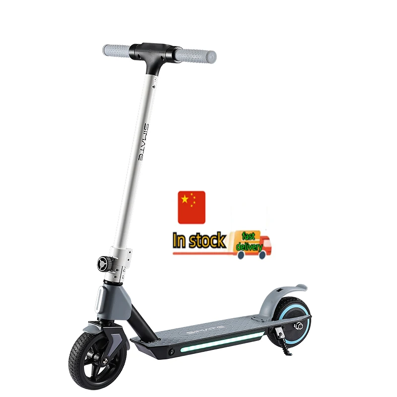 업그레이드된 21.6V 듀얼 투휠 전동 스쿠터 (청소년용, 3단 속도 조절, 텔레스코픽 핸들, 접이식, 6-14세)