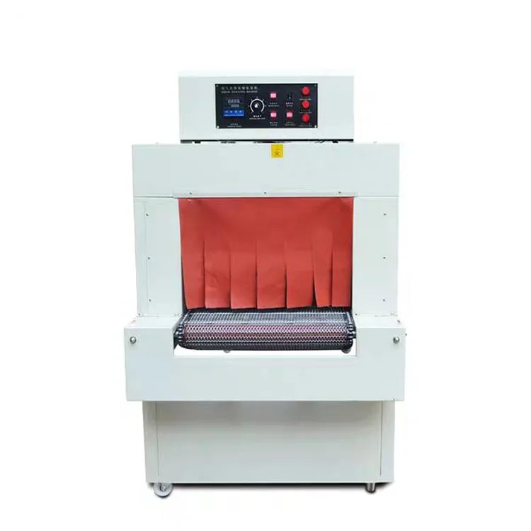 سعر المصنع التلقائي زجاجة مربع جرة حزمة تقلص آلة التعبئة والتغليف #4