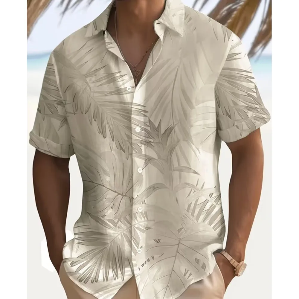 

2026 Casual Men's Shirt Menswear Clothing Shirts For Man Men's T-shirts Temperament Commuting Daily Printed Vacation Trendy Chic