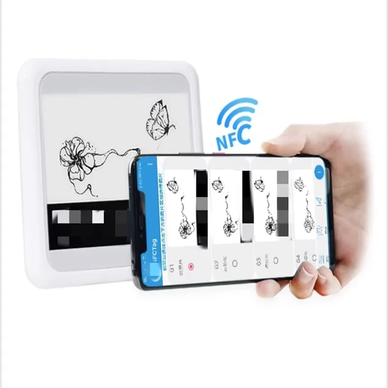 

4.2 "Passive NFC e-Paper Ink screen ESL Electronic shelf label Wireless power/communication