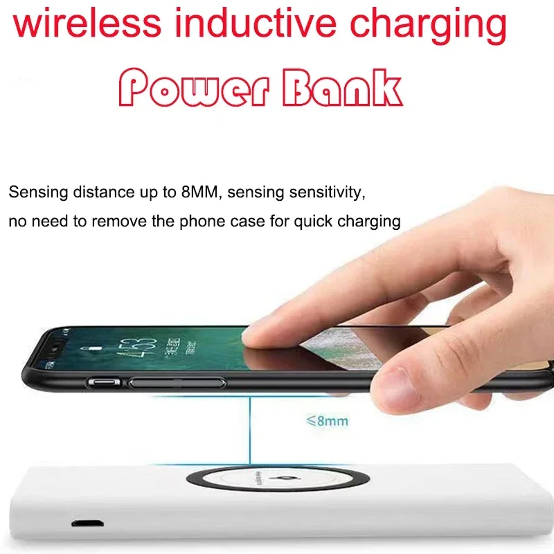 Super Large Capacity of 30000mAh, Suitable for Mobile Wireless Chargers, Wireless Charging, and Mobile Power Supply