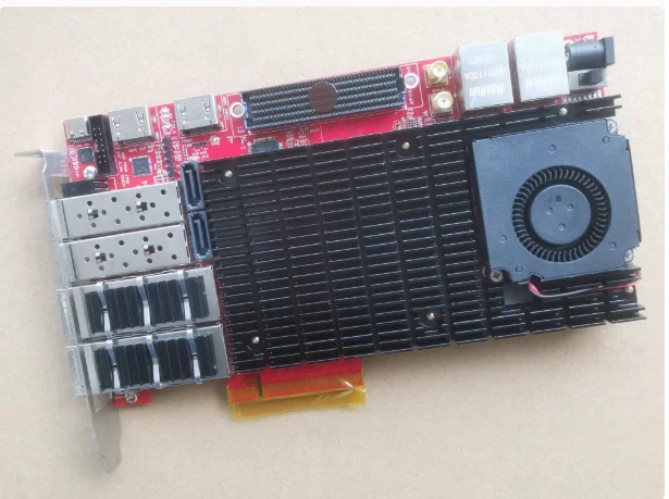 For xilinx fpga development board Kintex UltraScale dual channel DDR4 xilinx