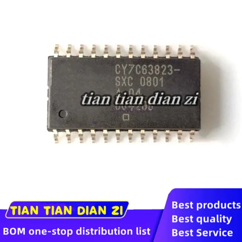 1 قطعة/الوحدة CY7C63823-SXC CY7C63823 SOP-24 IC رقائق في الأوراق المالية