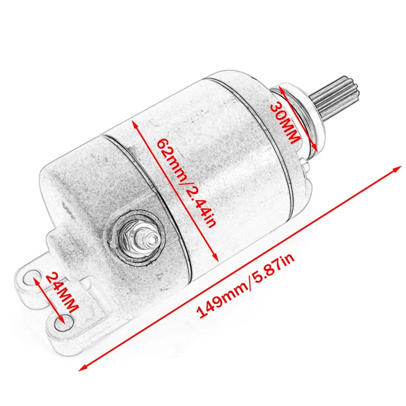 Motorcycle Electrical Starter Engine Motor for Husaberg FE390 FE450 FS450 FE550 FE650 FS650 59040001000 78040001000