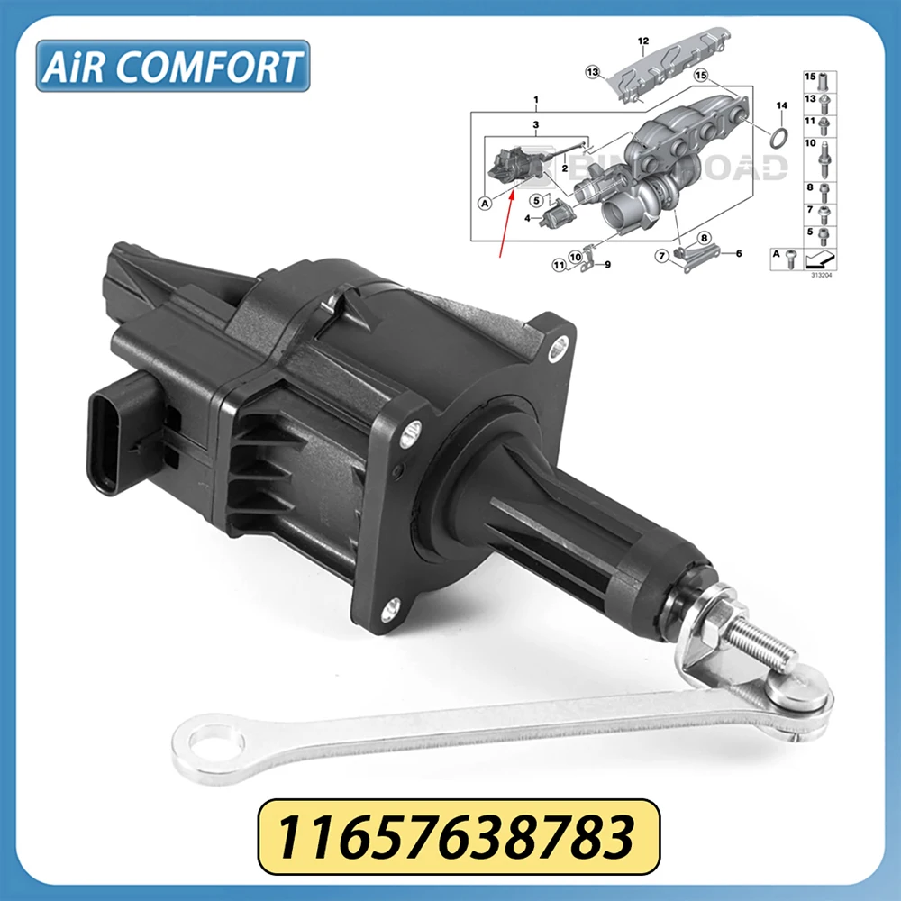 

11657638783 11658485117 11657647115 With Rod Wastegate Actuator For BMW F10 F11 F18 520I 523I 528I 530I 535I 550I 520Li 523Li