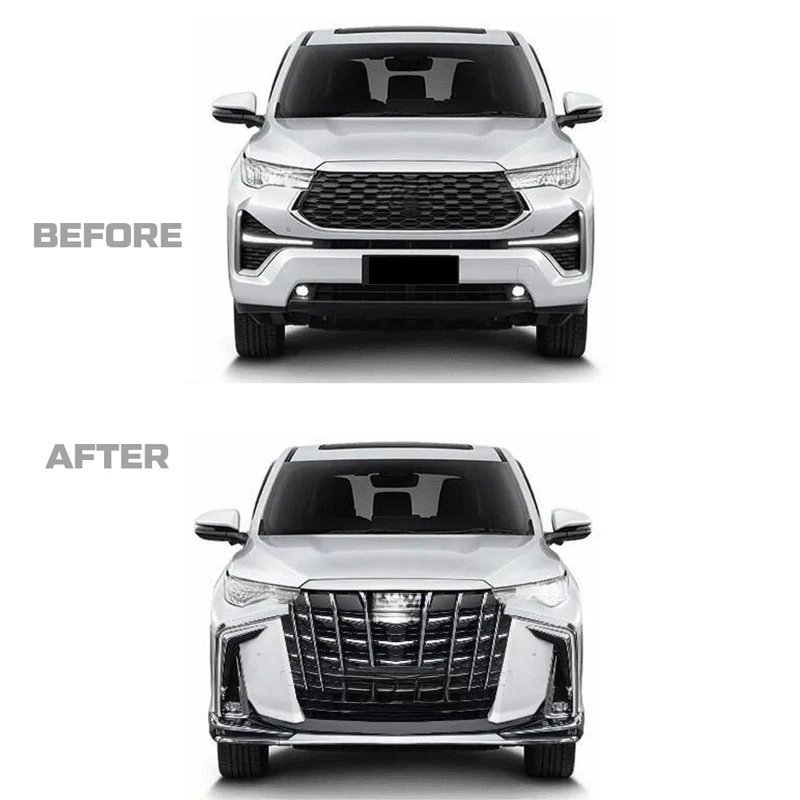 

High Quality Full Body Kit Compatible with Alphard VA 2023 Front Rear Bumper Facelift Car Accessories