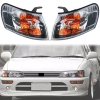 A04E-1 Pair Parking Corner Clear Lens Light For Toyota Corolla AE100 AE101 E100 1993-1997