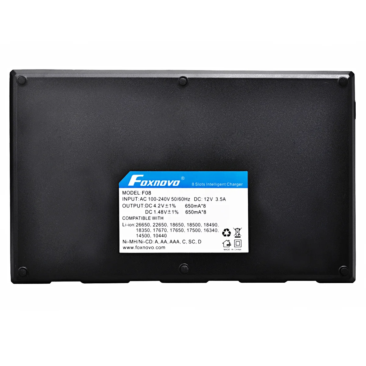 

Intelligent : with Multiple Slots for Li-ion and - Rechargeable Batteries Portable Functional