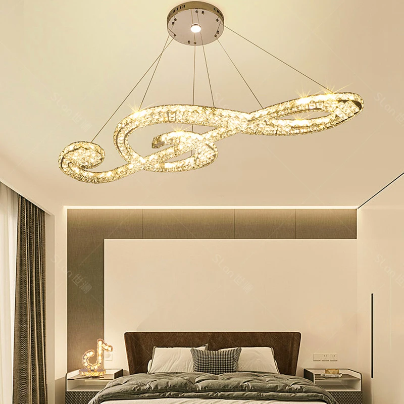 

home decorationPendant lights, luxury crystal living room chandelier, dining room Pendant lamp, ceiling light, indoor lighting