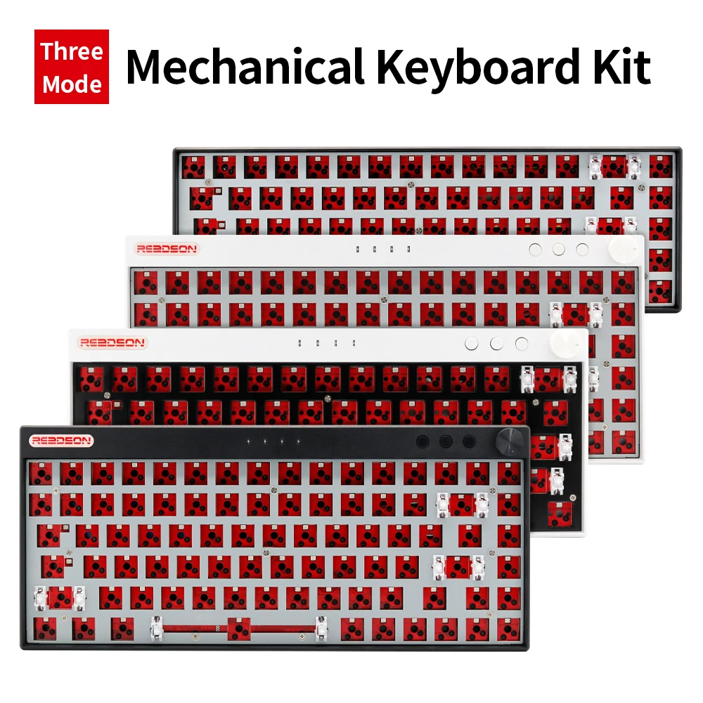 Readson 61/68/84 key Hot Swap Customized Mechanical Keyboard Kit 2.4G Wireless Bluetooth 3Pin/5Pin for Cherry Outemu Many Switch