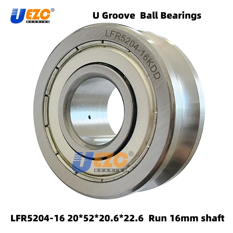 

LFR5204-16NPP U Groove Track Roller Bearings Track Rollers LFR5204-16 KDD
