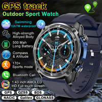 For Huawei Popular Military Smart Watch DT G1 New GPS Smart Watch Men Altimeter 5ATM Waterproof 100+ Sport Modes HD Call Watches