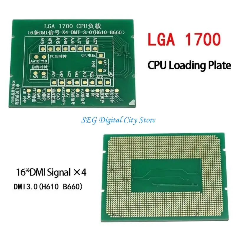 U75B LGA1700 Interfaccia CPU Madri schede prova della scheda caricamento della scheda caricamento Indicatore LED Tester