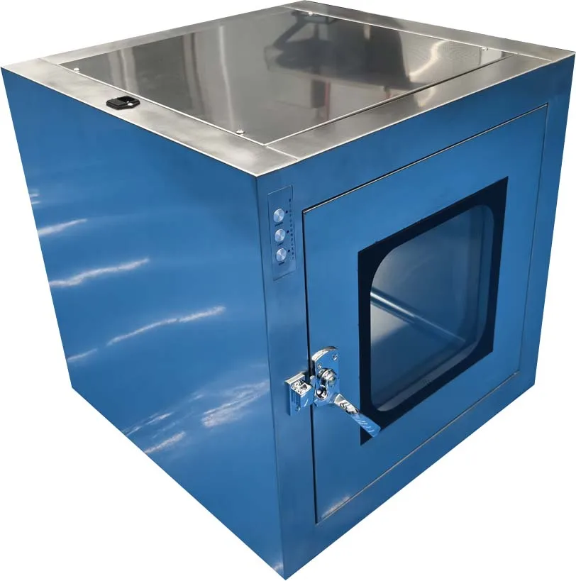 Laboratory Stainless Steel 304 Transfer Cabin Door and Window Box Non-Contact UV Light Clean Room Hotel Park Bathroom