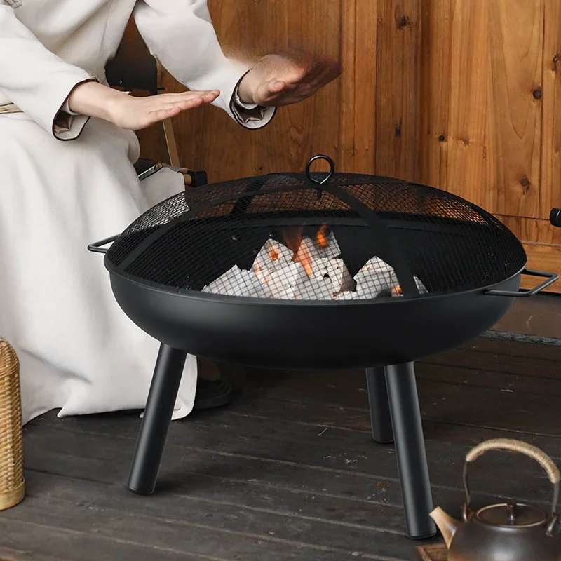 Outdoor Heating Carbon Stove Barbecue Charcoal Stove Barbecue Pot Barbecue Grill Table Stove Cooking Tea Home Indoor Set