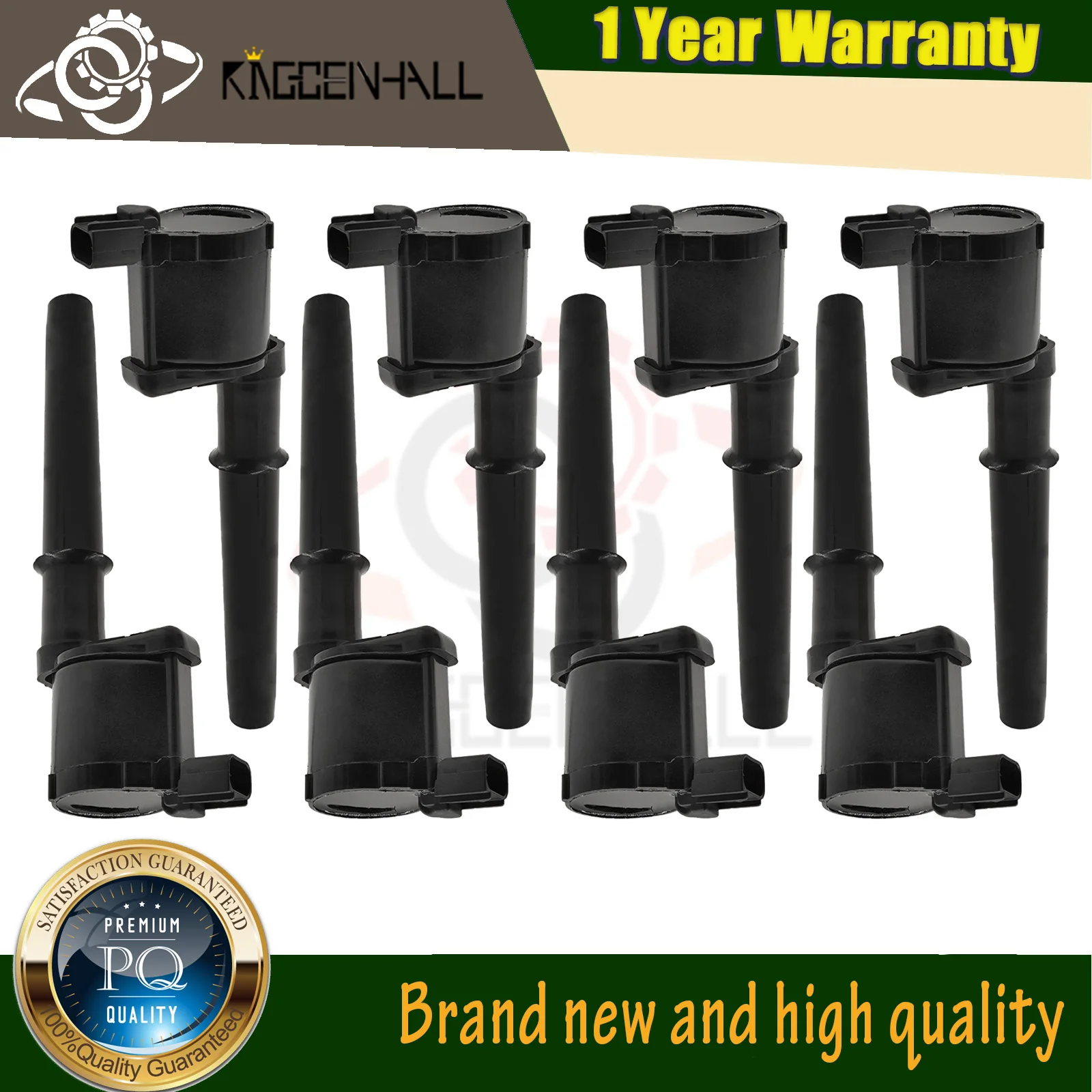 

11202972 89057926 8PCS Ignition Coil Compatible with Lincoln Aviator Mark Continental Panoz Esperante Ford Mustang 4.6L GT 5.4L