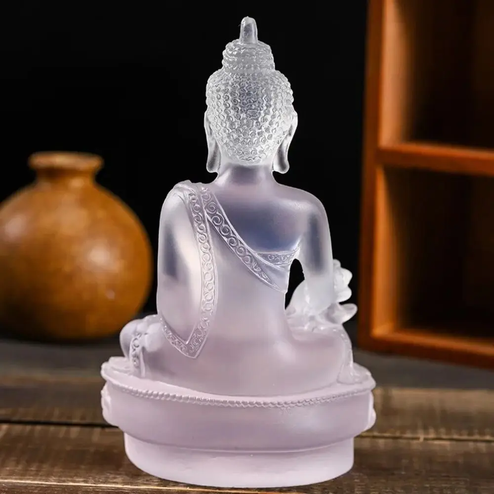 Thai-style Medicine Buddha Statue Zen Ornaments Resin Craft Resin Buddha Crafts Handmade Pharmacist Buddhist Sculpture Home