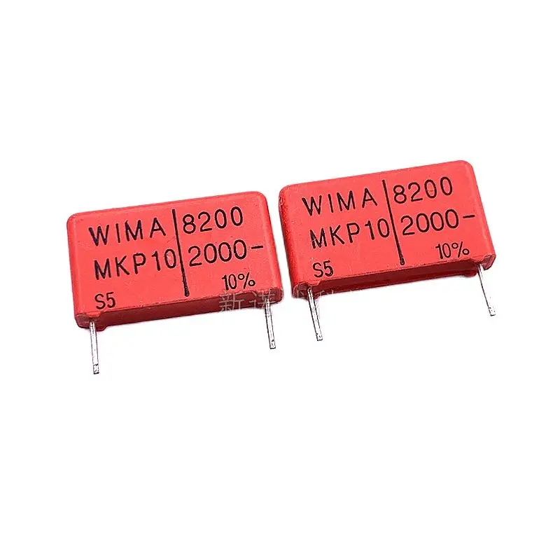 

10 PCS/WIMA Weimar Capacitor 2000V 822 0.0082UF 8200PF 8n2 MKP10 Foot Distance 22.5mm