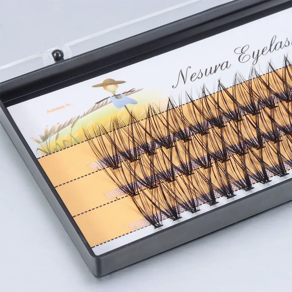 20d Nerts Wimpers 1 Doos/60 Bundels Lash Clusters 8-16Mm Individuele Wimpers C Curl Diy Lash Extension Zelftoepassing Thuis