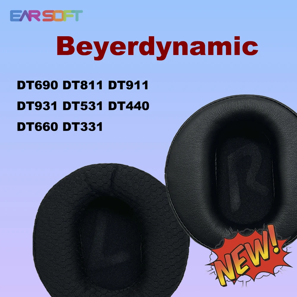 

Earsoft Replacement Ear Pads Cushions for Beyerdynamic DT690 DT811 DT911 DT931 DT531 DT440 DT660 DT331 Headphones Earphones