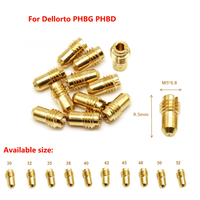 10Pcs Slow Jet For PHBG PHBD Dellorto UA UB MA MB AD/DS Racing Pilot Jets Injectors Nozzle Gicleur Carburetor Idle Jets 1488
