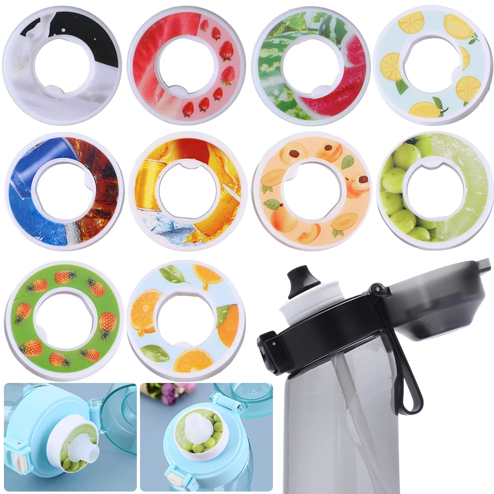 

10Pcs Flavour Pods 0 Calorie Fruit Scent Pods Watermelon Peach Lemon Variety Flavor Pack for Water Bottles