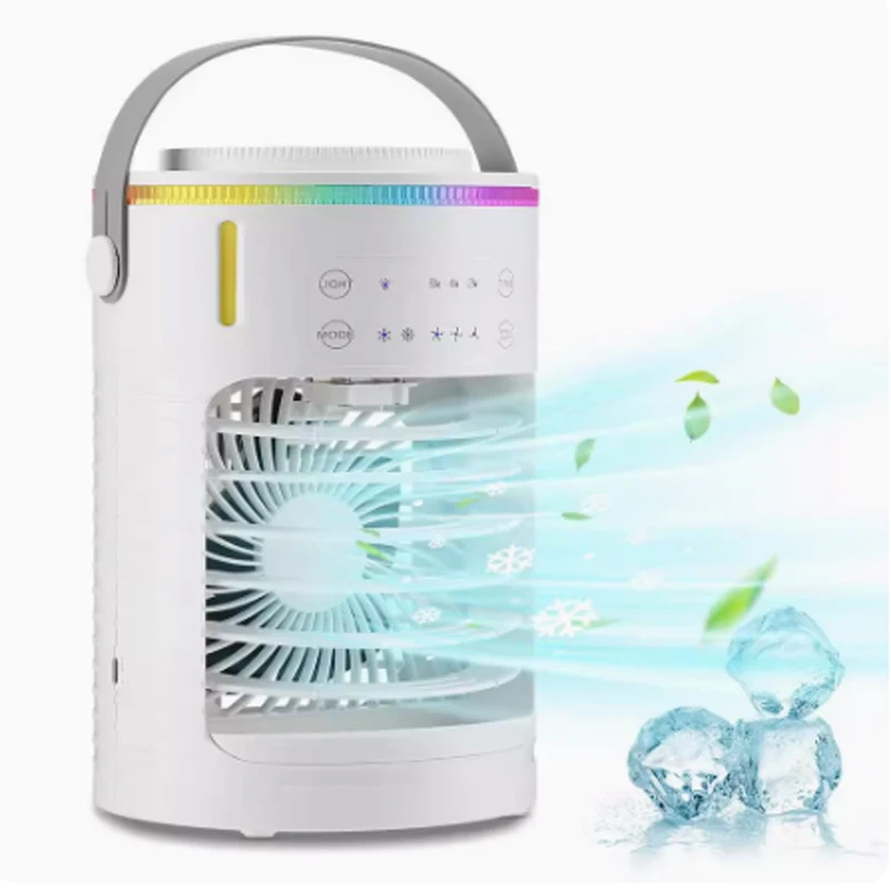 Portable Cold Fan Home USB Mini Office Air Conditioning Fan Spray Cooling Water Cooling Fan