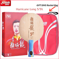 Original Official DHS Hurricane Long 5 long 5X Table Tennis Blade 5 Wood & 2 AC Professional Offensive Ping Pong Blade OFF++