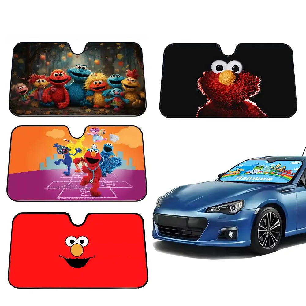 

Cartoon S-Sesame Street Car SunShade Cartoon Summer Window For Children Adults Adsorption SunShade Cover